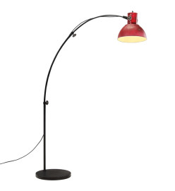 Lampadaire 25 W rouge délavé 150 cm E27