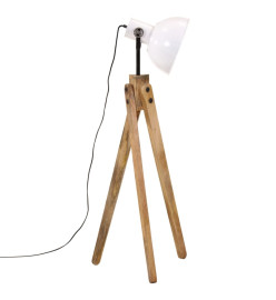 Lampadaire 25 W blanc 45x45x120 cm E27