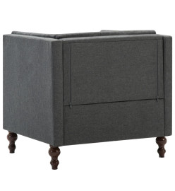 Fauteuil Gris foncé Tissu