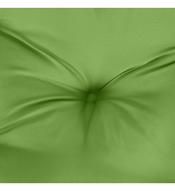 Coussin de banc de jardin vert mélangé 100x50x7 cm tissu