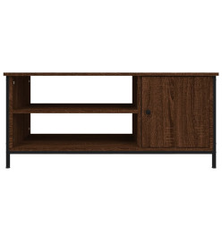 Meuble TV chêne marron 100x40x45 cm bois d'ingénierie