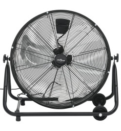 Ventilateur à tambour industriel 60 cm 180 W Noir