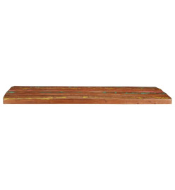 Dessus de table 100x80x2,5cm rectangulaire bois massif récupéré