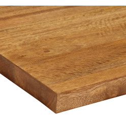 Dessus de table 60x60x3,8 cm carré bois massif manguier