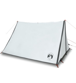 Tente de camping 2 personnes blanc tissu occultant imperméable