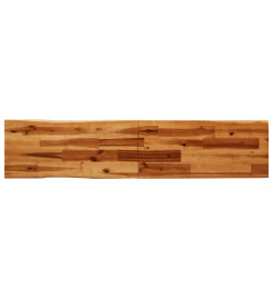 Banc avec bord vivant 160 cm bois d'acacia massif