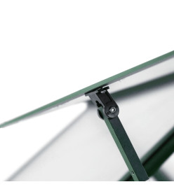 Serre avec cadre de base vert 224x169x195 cm aluminium