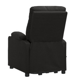 Fauteuil de massage Noir Tissu