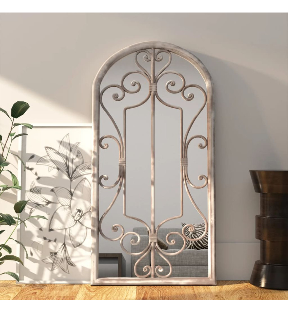 Miroir Sable 70x30 cm Fer pour utilisation à l'intérieur