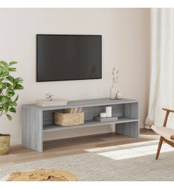 Meuble TV sonoma gris 120x40x40 cm bois d'ingénierie