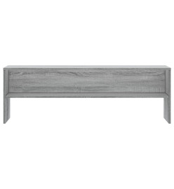 Meuble TV sonoma gris 120x40x40 cm bois d'ingénierie