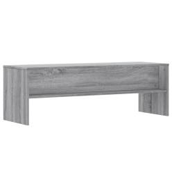 Meuble TV sonoma gris 120x40x40 cm bois d'ingénierie