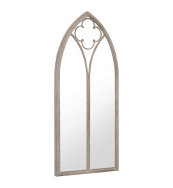 Miroir de jardin Sable 70x30 cm Fer pour utilisation extérieure