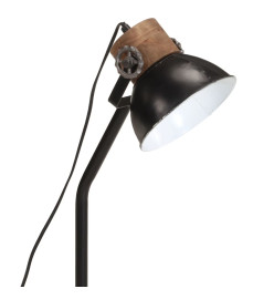 Lampe de bureau 25 W noir 18x18x60 cm E27