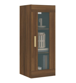 Armoire murale suspendue Chêne marron 34,5x34x90 cm