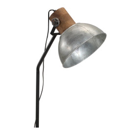 Lampadaire 25 W argent vintage 30x30x100-150 cm E27