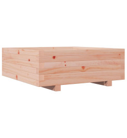 Jardinière 70x70x26,5 cm bois massif douglas