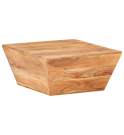 Table basse en forme de V 66x66x30 cm Bois d'acacia massif