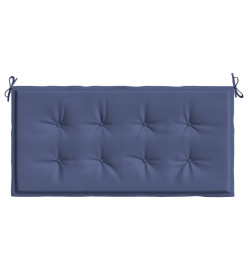 Coussin de banc de jardin bleu marine 100x50x3 cm tissu oxford