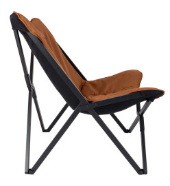 Bo-Camp Chaise de repos Molfat Marron argile