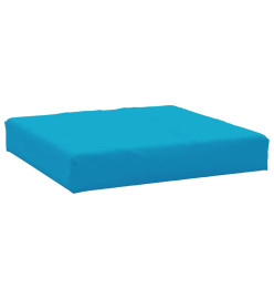 Coussins de palette lot de 2 bleu clair tissu oxford