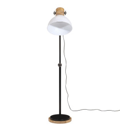 Lampadaire 25 W blanc 30x30x100-150 cm E27