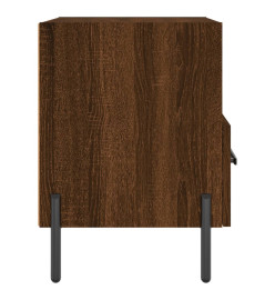 Tables de chevet 2 pcs chêne marron 40x35x47,5 cm