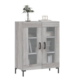 Buffet sonoma gris 69,5x34x90 cm bois d'ingénierie