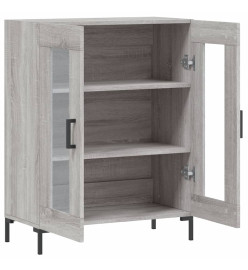 Buffet sonoma gris 69,5x34x90 cm bois d'ingénierie