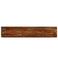 Dessus de table 140x40x2,5cm rectangulaire bois massif récupéré