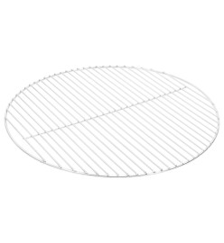 Grille de barbecue ronde Ø54 cm acier inoxydable 304