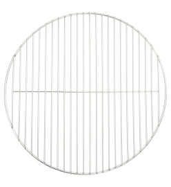 Grille de barbecue ronde Ø47 cm acier inoxydable 304