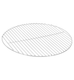 Grille de barbecue ronde Ø47 cm acier inoxydable 304