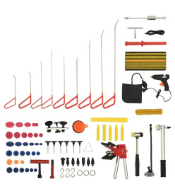 Kit d'outils de débosselage sans peinture 76 pcs