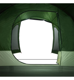 Tente familiale tunnel 8 personnes vert imperméable