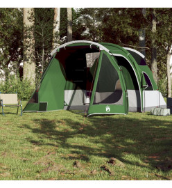 Tente de camping tunnel 4 personnes vert imperméable