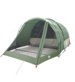 Tente de camping tunnel 4 personnes vert imperméable