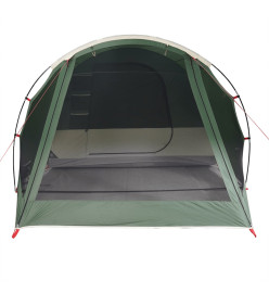 Tente de camping tunnel 4 personnes vert imperméable