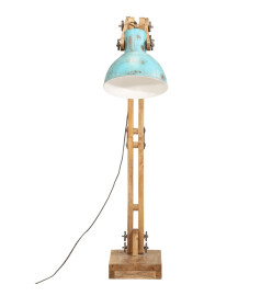 Lampadaire 25 W bleu délavé 33x25x130-150 cm E27