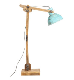 Lampadaire 25 W bleu délavé 33x25x130-150 cm E27