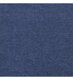 Panneaux muraux 12 pcs Bleu 60x30 cm Tissu 2,16 m²