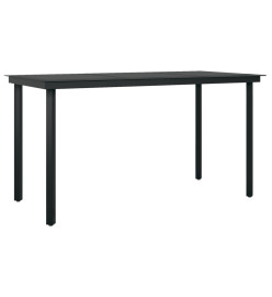 Ensemble à manger de jardin et coussins 5 pcs gris clair rotin