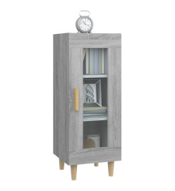 Buffet Sonoma gris 34,5x34x90 cm Bois d'ingénierie