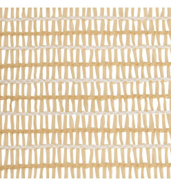 Filet brise-vue Beige 1,2x50 m PEHD 150 g/m²