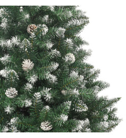 Sapin de Noël artificiel avec support 210 cm PVC