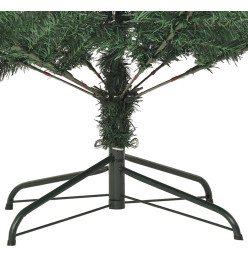 Sapin de Noël artificiel avec support 210 cm PVC