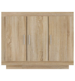 Buffet Chêne sonoma 92x35x75 cm Bois d'ingénierie