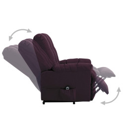 Fauteuil Violet Tissu