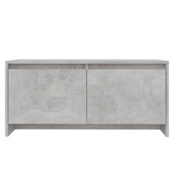 Table basse Gris béton 90x50x41,5 cm Aggloméré