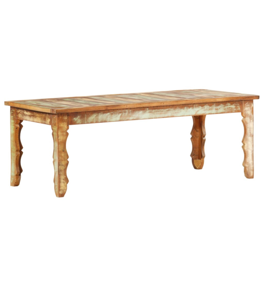 Table basse 110x50x40 cm Bois de récupération solide